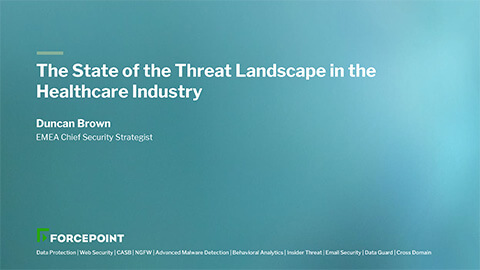 The State of the Threat Landscape in the Healthcare Industry by Duncan Brown