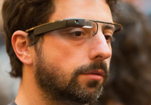 Google Co-Founder Sergey Brin Sports the New Google Glasses at D