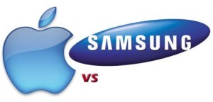 Apple-vs-Samsung-logos