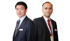 (L-R) Dong Wu, President, Huawei, Enterprise Business, Middle East and Shailendra Sainani, Sales Director, Commercial Business, Huawei, Enterprise, Middle East