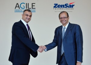 Kalpesh Desai, CEO, Agile Financial Technologies & Ganesh Natarajan, CEO and Vice Chairman, Zensar Technologies