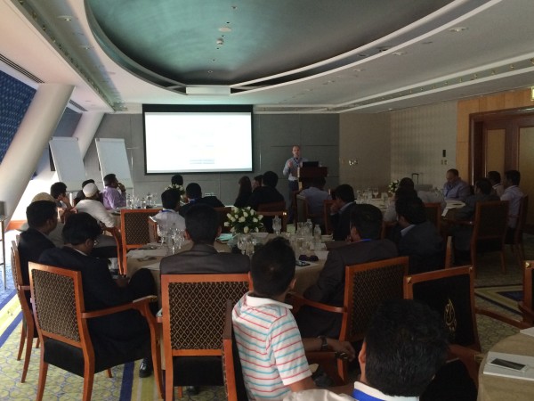 During the SolarWinds partner event