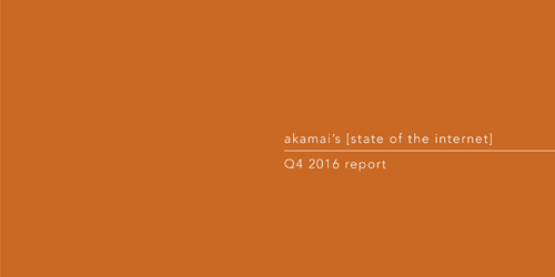 Q4 2016 State of the Internet