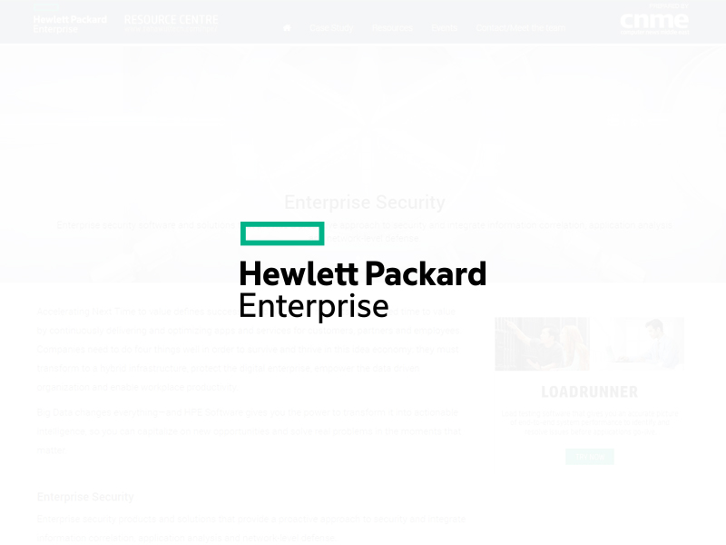 HPE Resource Centre