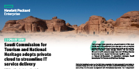 Saudi Commission for Tourism and National Heritage adopts private cloud to streamline IT service delivery