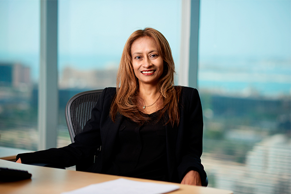 Rafiah Ibrahim, President of Ericsson Region Middle East and Africa