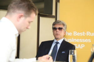 Bill McDermott talks data centres with James Dartnell