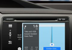 Apple's Maps app in CarPlay