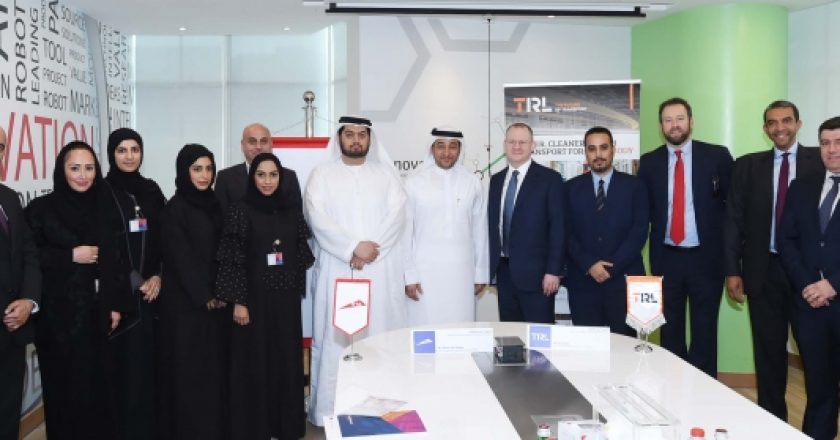 RTA and TRL officials at the MoU signing event