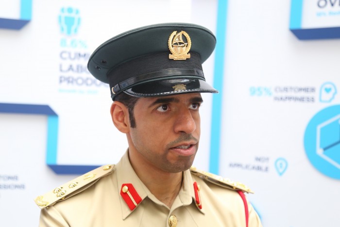 Khalid Nasser Alrazooqi, Dubai Police's director general of smart services