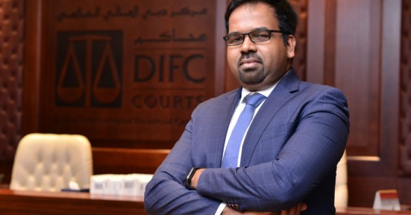 DIFC Courts senior IT manager Arul Jose Vigin