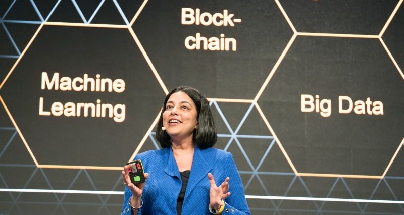 Mala Anand, executive vice president and president of SAP Leonardo, Data & Insights