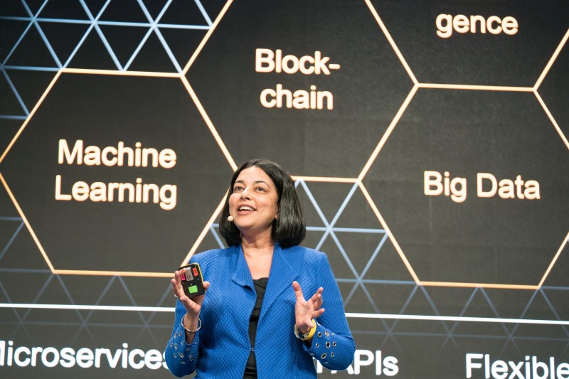 Mala Anand, executive vice president and president of SAP Leonardo, Data & Insights