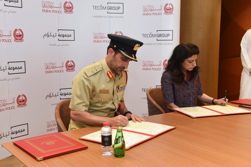 Dubai Police Tecom Group smart police stations