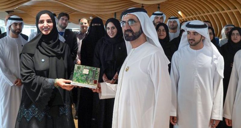 HH Sheikh Mohammed launches the Dubai IoT strategy with Dr Aisha Bin Bishr