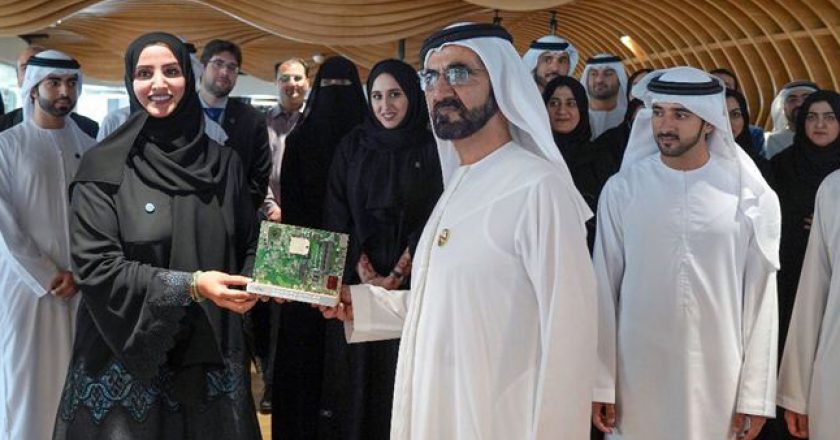 HH Sheikh Mohammed launches the Dubai IoT strategy with Dr Aisha Bin Bishr