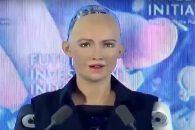 Robot Sophia was 'granted' Saudi citizenship in Riyadh