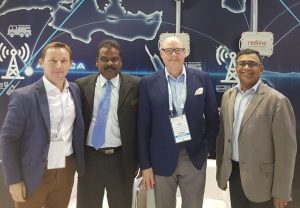 Julian Danby, SOCIUS; Ara Krishnaswamy, Redline; Simon Hobart, SOCIUS and Guru Padmanabhan, Redline