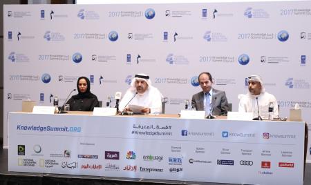 Details of the Knowledge Summit were revealed at a press conference at the Westin Hotel in Dubai; MBRF Knowledge Week 