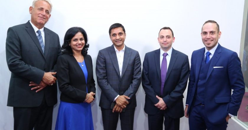 (L-R) Marwan Shanti, Neeti Rodrigues, Anand Choudha, Michel Chahine, Anas Handous