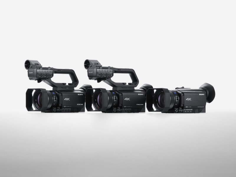 Sony has announced the launch of two new 4K HDR camcorders featuring its Fast Hybrid AF system