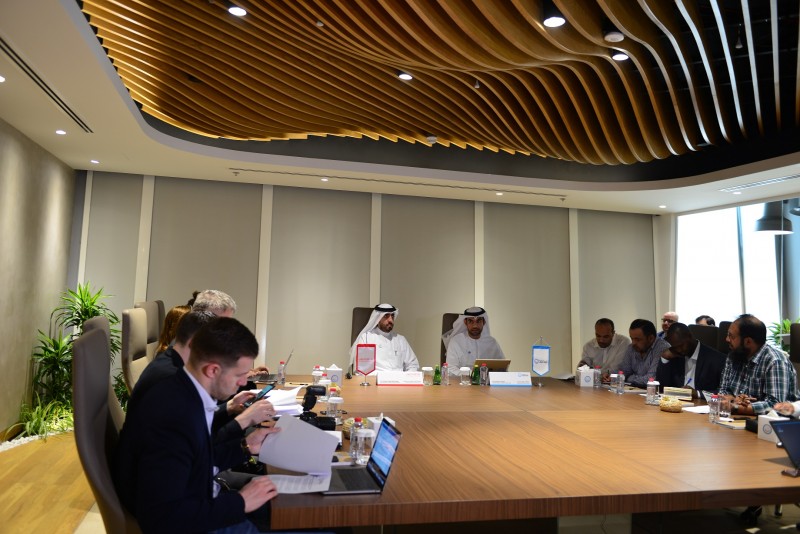 Younus Al Nasser, assistant director general of Smart Dubai, announces the Dubai Data Policies