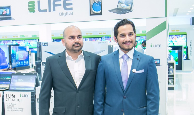 Anees Mian, Operations Director iLife with Huzefa, Regional Manager, Lulu Group
