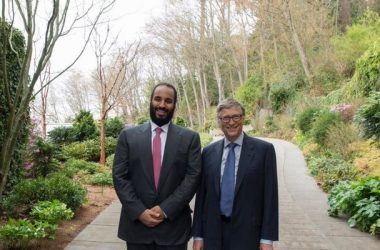 Mohammed Bin Salman meets Microsoft co-founder Bill Gates in Seattle