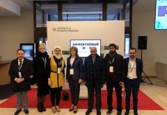 Representatives from Infowatch and the Ajman government at the meeting