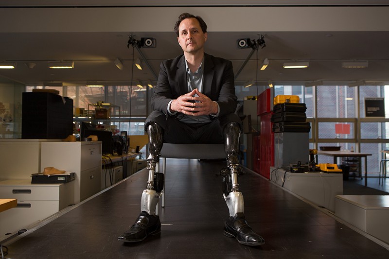 Hugh Herr, a professor at MIT