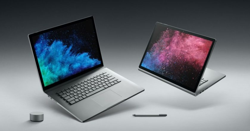 Microsoft's Surface Book 2