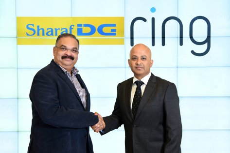 Sharaf DG’s Nilesh Khalkho and Ring's Mohammad Meraj Hoda