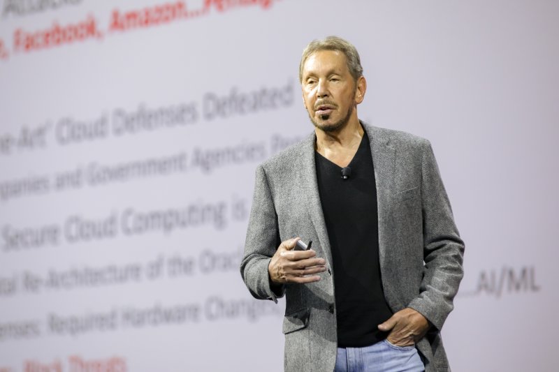 Oracle chairman and CTO Larry Ellison