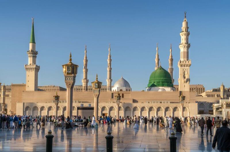 Madinah mosque in Saudi Arabia