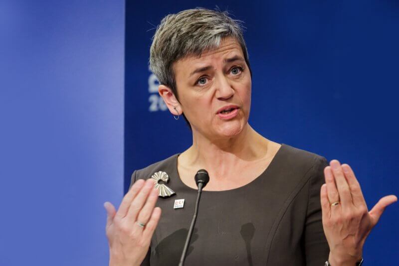 EU antitrust commissioner Margrethe Vestager