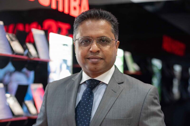 Santosh Varghese, Toshiba