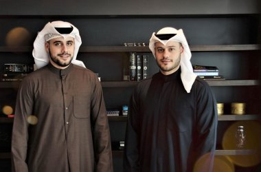 (LtoR) Nouri and Athbi Al Enezi, JustClean