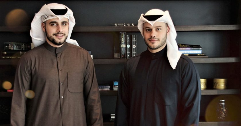 (LtoR) Nouri and Athbi Al Enezi, JustClean