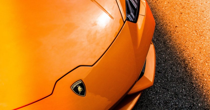 lamborghini orange