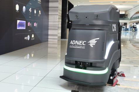 ADNEC, autonomous cleaning robot