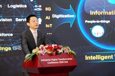 Ma Yue, Vice President, Huawei Enterprise Business Group, discusses the Intelligent World 2030