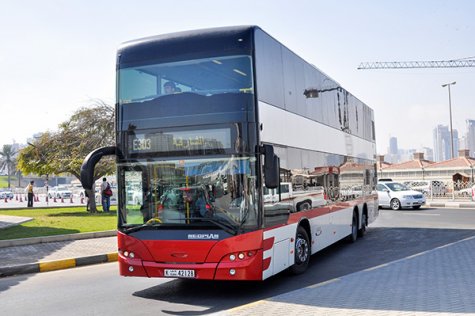 Dubai bus Google Maps