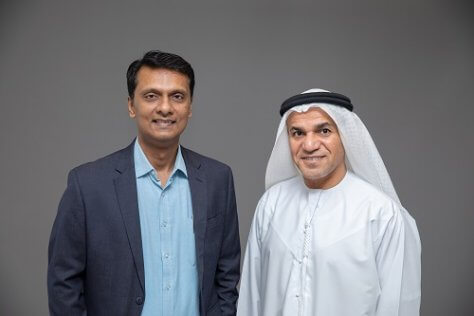 Ranjit Rajan and Dr Saeed K Al Dhaheri, UAE digital