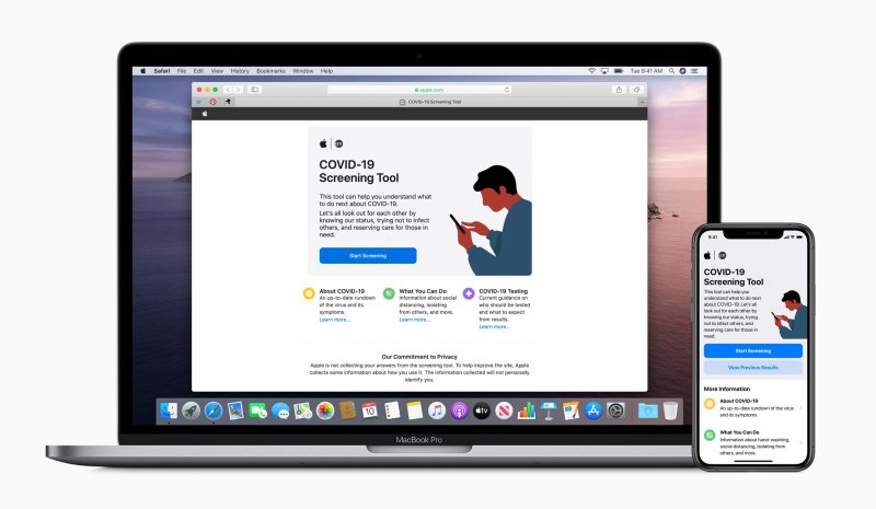 Apple COVID-19 website