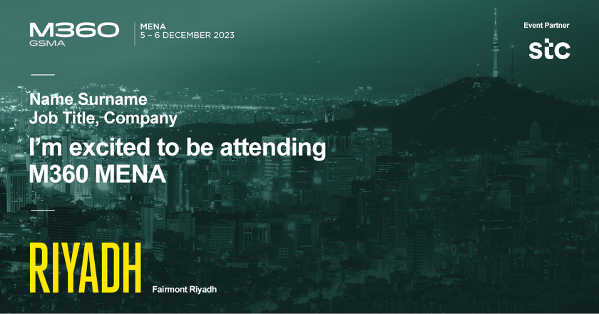 GSMA M360 MENA returns to Riyadh