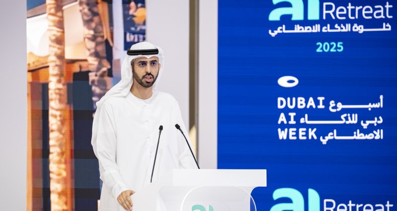 His Excellency Omar Sultan Al Olama, Minister of State for Artificial Intelligence, Digital Economy and Remote Work Applications.