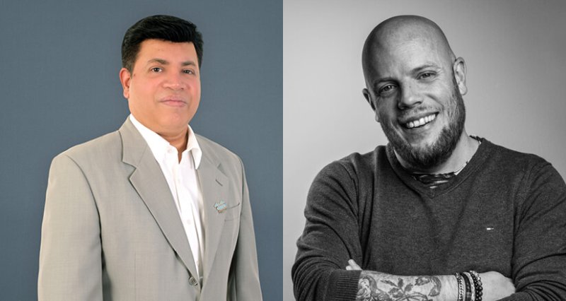 Siva Kumar, Architecture Lead – Security, Cloud & AI, Managed Services, Comstor Saudi Arabia and Steven Heinsius, Comstor EMEA Vice President, Product Management and Marketing.