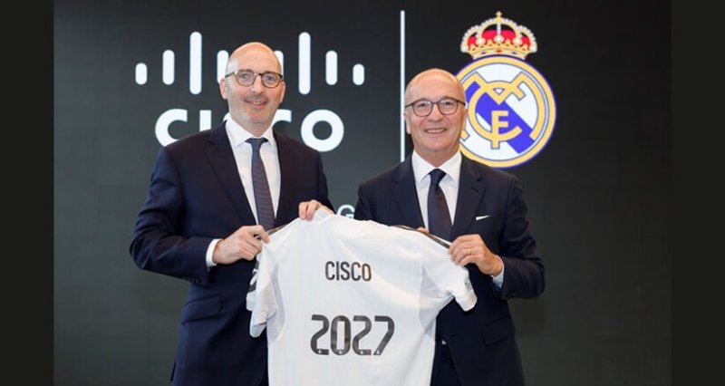 Cisco have announced the expansion of their global partnership with Spanish football giants Real Madrid.