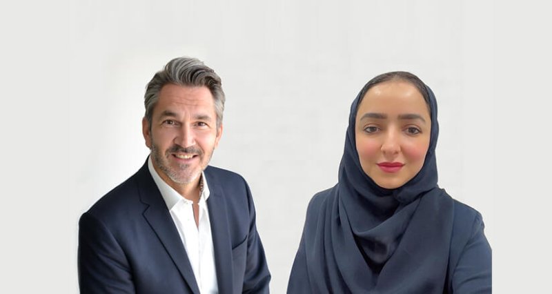 Mario Veljovic, General Manager of VAD Technologies and Reem  Alzamil, CEO of CyberX.