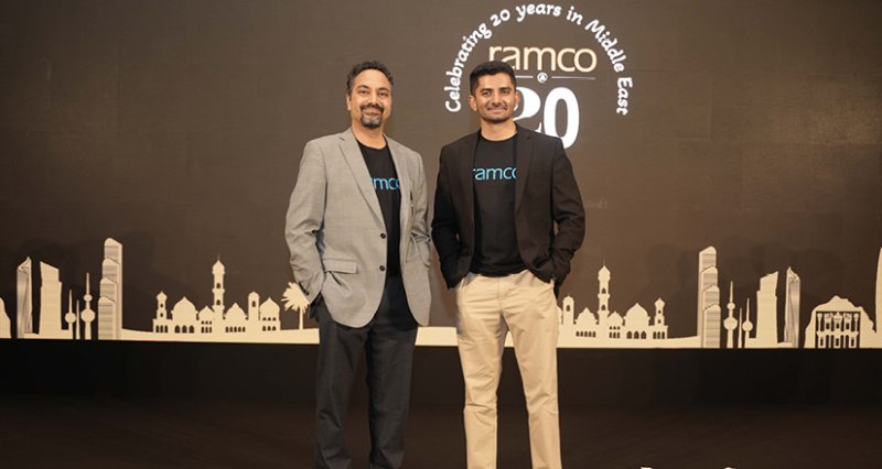 Sandesh Bilagi, Chief Operating Officer and Abinav Raja, Managing Director, Ramco Systems.
